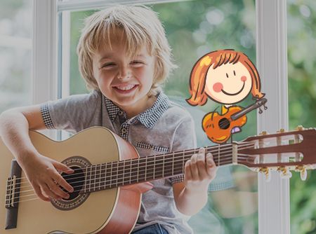 Guitare pour enfants 6 12 ans